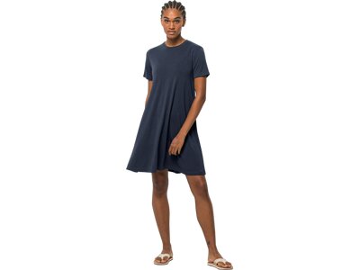 JACK WOLFSKIN Damen Kleid RELIEF DRESS Blau