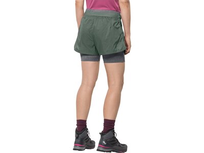JACK WOLFSKIN Damen Shorts TASMAN CLOUD SHORT W Grün