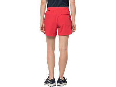 JACK WOLFSKIN Damen Shorts PACK & GO SHORT W Rot