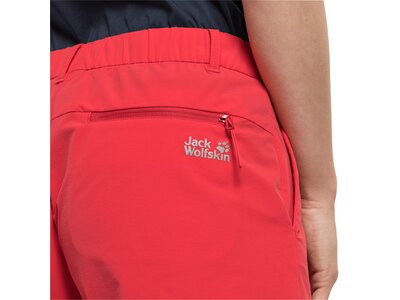 JACK WOLFSKIN Damen Shorts PACK & GO SHORT W Rot