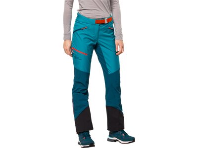 JACK WOLFSKIN Damen Hose ALPSPITZE PANTS W Blau