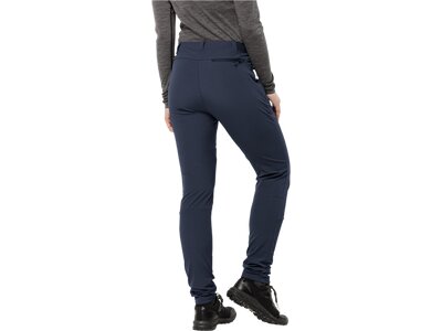 JACK WOLFSKIN Damen Hose GEIGELSTEIN SLIM PANTS W Blau