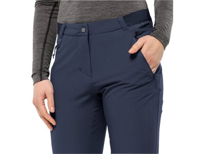 JACK WOLFSKIN Damen Hose GEIGELSTEIN SLIM PANTS W Blau