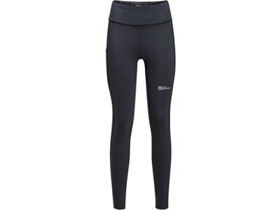JACK WOLFSKIN Damen Tight KLINTAL TIGHTS W Schwarz