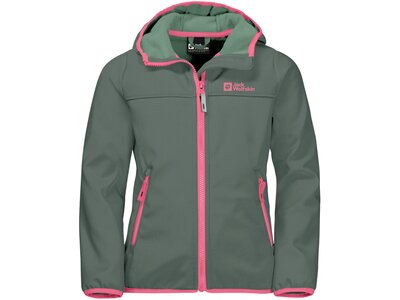 JACK WOLFSKIN Kinder Jacke FOURWINDS JACKET KIDS Grau