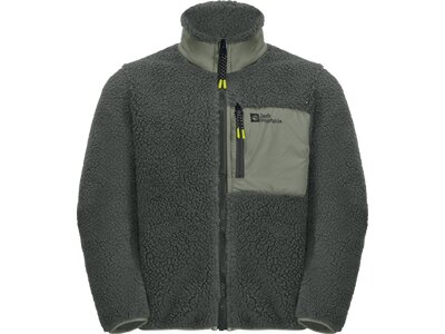 JACK WOLFSKIN Kinder Unterjacke ICE CURL JACKET K Grün