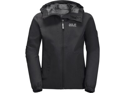 JACK WOLFSKIN Kinder Funktionsjacke FLAZE JACKET K Schwarz