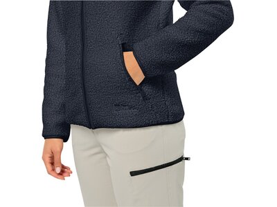 JACK WOLFSKIN Damen Unterjacke HIGH CURL JACKET W Blau