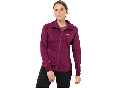 JACK WOLFSKIN Damen Unterjacke HYDRO GRID FLEECE W Lila