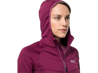 JACK WOLFSKIN Damen Unterjacke HYDRO GRID FLEECE W Lila