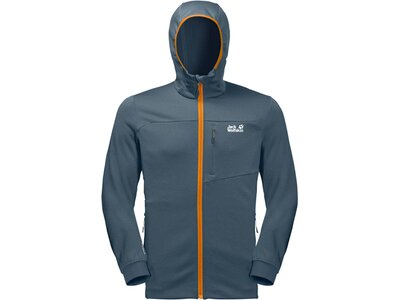 JACK WOLFSKIN Herren Unterjacke HYDRO GRID FLEECE Grau