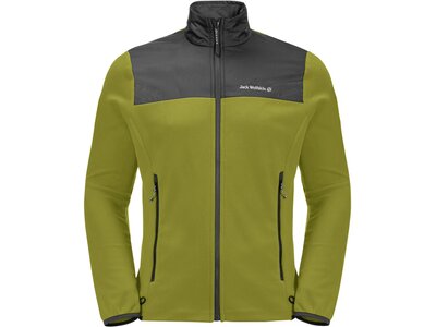 JACK WOLFSKIN Herren Unterjacke DNA BLOCK FLEECE M Grün