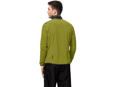 JACK WOLFSKIN Herren Unterjacke DNA BLOCK FLEECE M Grün