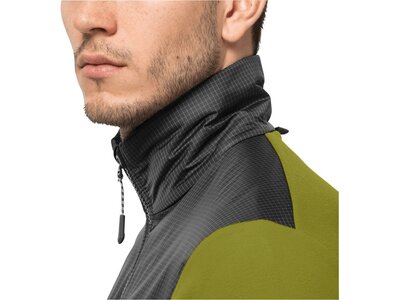 JACK WOLFSKIN Herren Unterjacke DNA BLOCK FLEECE M Grün