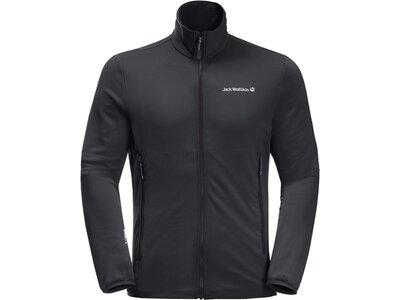 JACK WOLFSKIN Herren Unterjacke DNA FLEECE M Schwarz