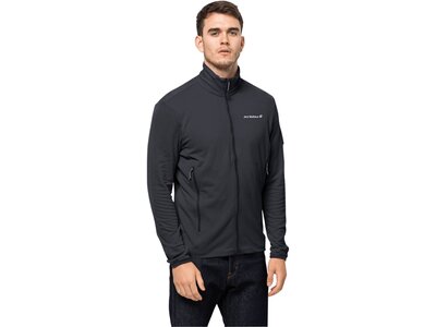 JACK WOLFSKIN Herren Unterjacke DNA FLEECE M Schwarz