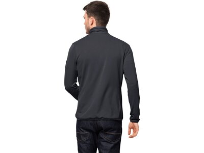 JACK WOLFSKIN Herren Unterjacke DNA FLEECE M Schwarz