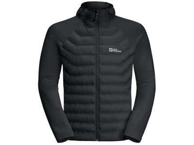 JACK WOLFSKIN Damen Unterjacke ROUTEBURN PRO HYBRID M Schwarz