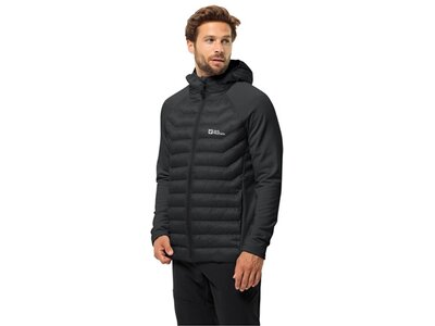 JACK WOLFSKIN Damen Unterjacke ROUTEBURN PRO HYBRID M Schwarz