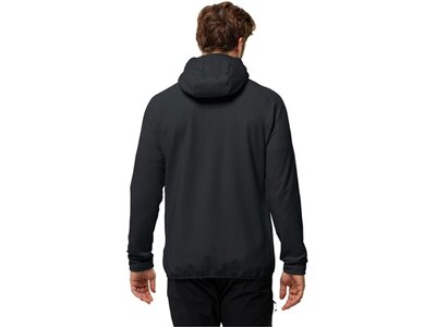 JACK WOLFSKIN Damen Unterjacke ROUTEBURN PRO HYBRID M Schwarz
