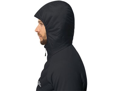 JACK WOLFSKIN Damen Unterjacke ROUTEBURN PRO HYBRID M Schwarz