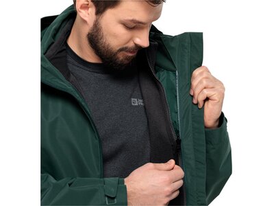 JACK WOLFSKIN Herren Weste WALDSTEIG FZ VEST M Schwarz