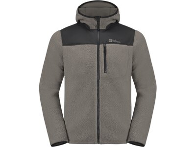 JACK WOLFSKIN Herren Unterjacke KAMMWEG PILE FZ M Grau