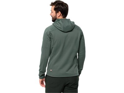 JACK WOLFSKIN Herren Unterjacke ALPGRAT PRO INS FZ M Grau