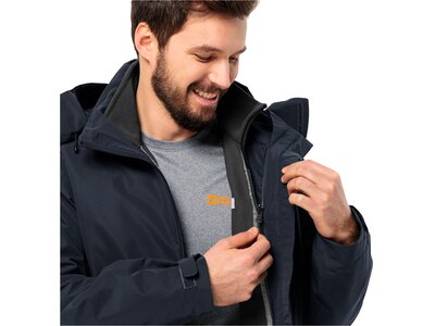 JACK WOLFSKIN Herren Unterjacke WINTERSTEIN FZ M Blau