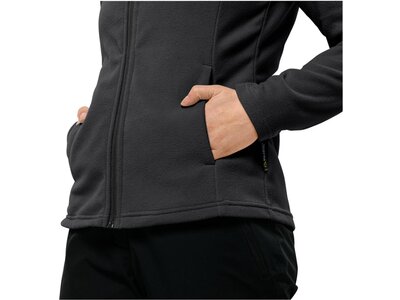 JACK WOLFSKIN Damen Unterjacke TAUNUS FZ W Schwarz