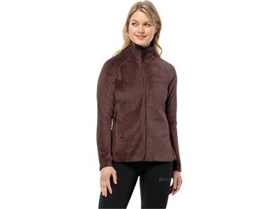 JACK WOLFSKIN Damen Unterjacke ROTWAND FZ W Braun