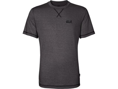 JACK WOLFSKIN Herren Funktionsshirt / T-Shirt "Crosstrail T Men" Grau