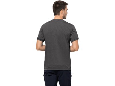 JACK WOLFSKIN Herren Funktionsshirt / T-Shirt "Crosstrail T Men" Grau