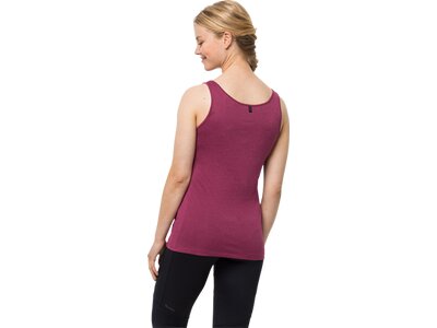 JACK WOLFSKIN Damen Shirt PACK & GO TANK W Lila