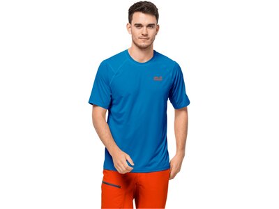 JACK WOLFSKIN Herren Shirt TOURER VENT T M Blau