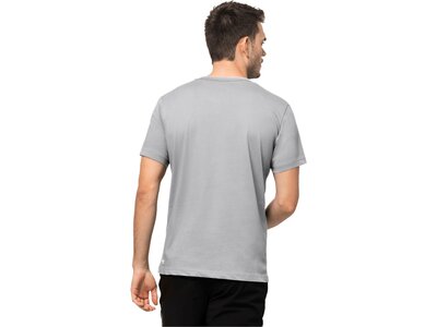 JACK WOLFSKIN Herren Shirt OCEAN TRAIL T M Silber