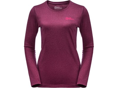 JACK WOLFSKIN Damen Shirt SKY THERMAL L/S W Lila