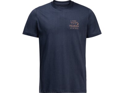 JACK WOLFSKIN Herren Shirt JOURNEY T M Blau