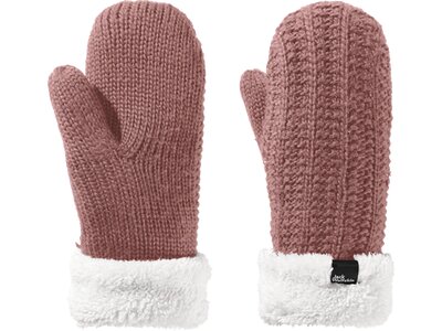 JACK WOLFSKIN Damen Handschuhe HIGHLOFT KNIT MITTEN W Braun