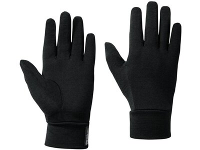 JACK WOLFSKIN Herren Handschuhe MERINO GLOVE Schwarz
