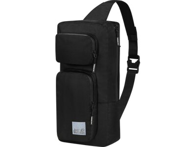 JACK WOLFSKIN Rucksack LYON CROSS OVER Schwarz