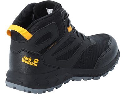 JACK WOLFSKIN Kinder Multifunktionsstiefel WOODLAND TEXAPORE MID K Schwarz