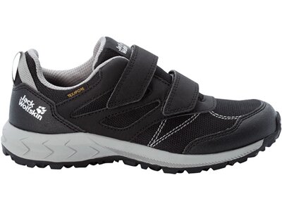 JACK WOLFSKIN Kinder Multifunktionsschuhe WOODLAND TEXAPORE LOW VC K Silber