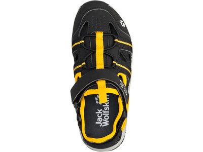 JACK WOLFSKIN Kinder Sandalen SUN CLIMBER K Schwarz