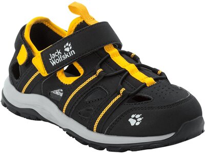 JACK WOLFSKIN Kinder Sandalen SUN CLIMBER K Schwarz