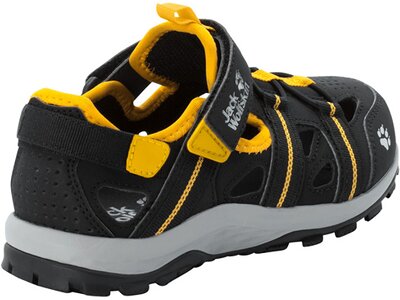 JACK WOLFSKIN Kinder Sandalen SUN CLIMBER K Schwarz