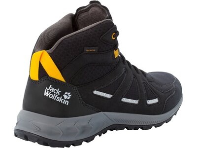 JACK WOLFSKIN Herren Multifunktionsstiefel WOODLAND 2 TEXAPORE MID M Schwarz