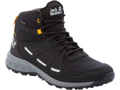 JACK WOLFSKIN Herren Multifunktionsstiefel WOODLAND 2 TEXAPORE MID M Schwarz