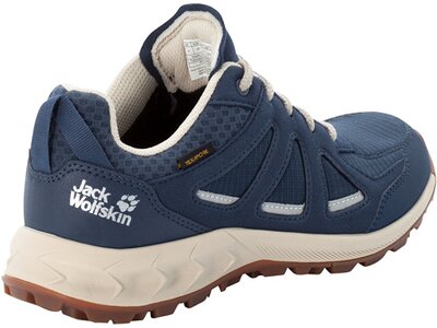 JACK WOLFSKIN Damen Multifunktionsschuhe WOODLAND 2 TEXAPORE LOW W Blau