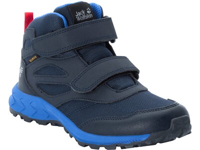 JACK WOLFSKIN Kinder Multifunktionsstiefel WOODLAND TEXAPORE MID VC K Blau